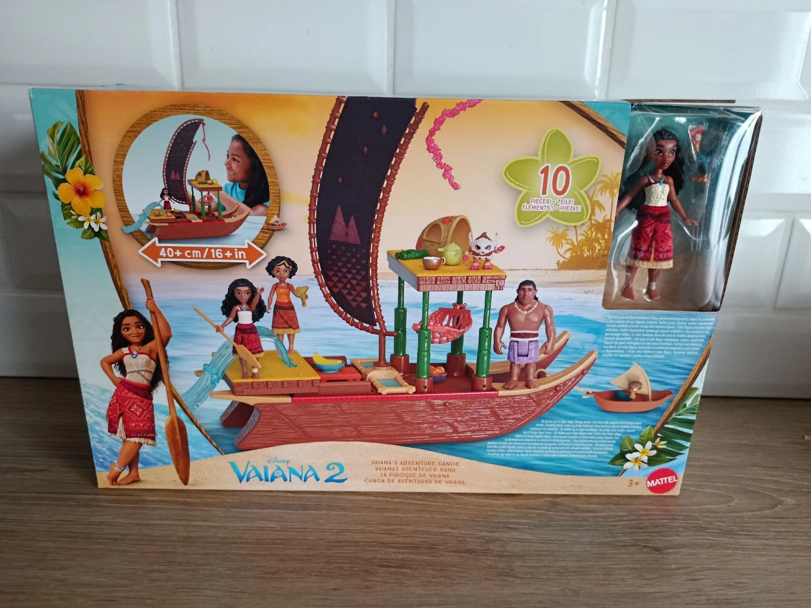 Bateau pirogue de Vaiana 2 